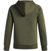 imageUnder Armour boys Rival Fleece Big Logo Hoodie390 Marine Od Green   White
