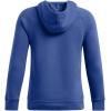 imageUnder Armour boys Rival Fleece Big Logo Hoodie432 Tech Blue   Horizon Blue