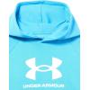 imageUnder Armour boys Rival Fleece Big Logo Hoodie452 Ether Blue   White