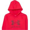 imageUnder Armour boys Rival Fleece Big Logo Hoodie600 Red   Dark Maroon