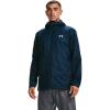 imageUnder Armour Mens Forefront Rain JacketAcademy Blue 411White