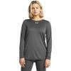 imageUnder Armour Womens HeatGear Compression LongSleeve TShirtCastlerockwhite