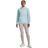 imageUnder Armour Womens Rival Fleece PullOver Hoodie469 Fuse Teal   White
