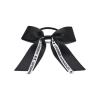 imageUnder Armour Womens Team Bow Hair Tie 001 BlackWhiteBlack One Size Fits Most001 Black  White  Black