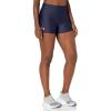 imageUnder Armour Womens Team Shorty Shorts  SuperLight HeatGear FabricMidnight Navy 410White