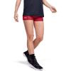 imageUnder Armour Womens Team Shorty Shorts  SuperLight HeatGear FabricRed 600White