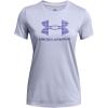 imageUnder Armour Womens Tech Big Logo Short Sleeve T Shirt539 Celeste   Starlight