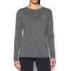 imageUnder Armour Womens Tech Twist Long Sleeve CrewBlack Graphite