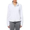 imageUnder Armour womens Movement Full Zip Jacket100 White   Metallic Silver