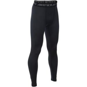 imageUnder Armour Boys ColdGear Armour Baselayer LeggingsBlack Reflective