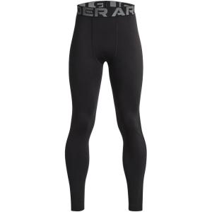 imageUnder Armour Boys Packaged Base 40 Legging001 Black   Pitch Gray