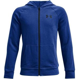 imageUnder Armour Boys Rival Fleece Full Zip HoodieTech Blue 432Onyx White