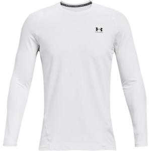 imageUnder Armour Mens ColdGear Armour Fitted CrewWhiteBlack
