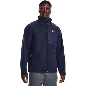 imageUnder Armour Mens ColdGear Infrared Shield 20 Soft Shell410 Midnight Navy   White