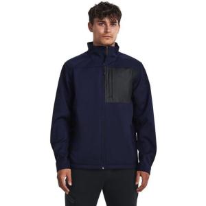 imageUnder Armour Mens ColdGear Infrared Shield 20 Soft Shell411 Midnight Navy  Black  Midnight Navy