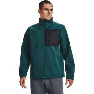 imageUnder Armour Mens ColdGear Infrared Shield 20 Soft Shell716 Tourmaline Teal  Black  Tourmaline Teal