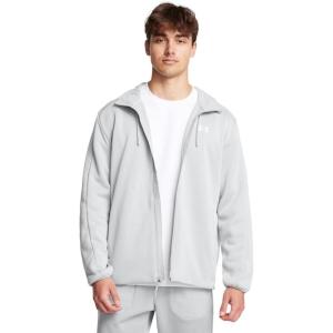 imageUnder Armour Mens Essential Swacket012 Mod Gray   White