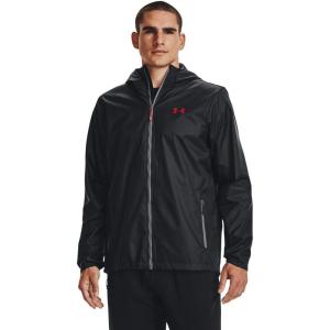 imageUnder Armour Mens Forefront Rain Jacket003 Black   Pitch Gray