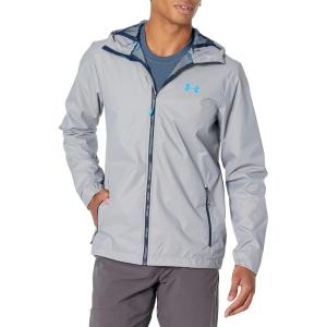 imageUnder Armour Mens Forefront Rain Jacket035 Steel   Capri