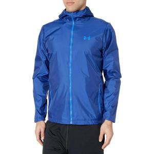 imageUnder Armour Mens Forefront Rain JacketAmerican Blue 449Versa Blue