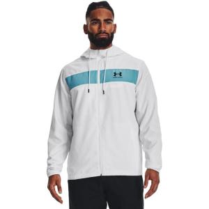 imageUnder Armour Mens Sportstyle Windbreaker101 White  Glacier Blue  Black