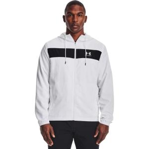 imageUnder Armour Mens Sportstyle WindbreakerWhite 100Black