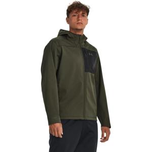 imageUnder Armour Mens Storm ColdGear Infrared Shield 20 Jacket390 Marine Od Green  Black  Marine Od Green