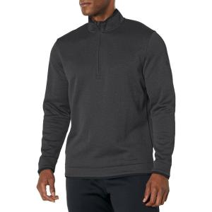 imageUnder Armour Mens Storm SweaterFleece Quarter Zip001 Black  White  Black