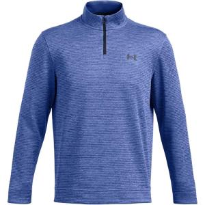 imageUnder Armour Mens Storm SweaterFleece Quarter Zip432 Tech Blue  Horizon Blue  Black