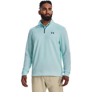 imageUnder Armour Mens Storm SweaterFleece Quarter Zip469 Fuse Teal   Petrol Blue