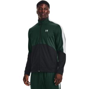 imageUnder Armour Mens Tricot Fashion Jacket330 Intensity  Black  White