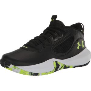 imageUnder Armour Unisex Adult Lockdown 6 Basketball Shoes004 BlackGray MistLime Surge