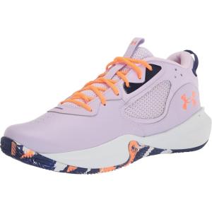 imageUnder Armour Unisex Adult Lockdown 6 Basketball Shoes500 Nebula PurpleSonar BlueOrange Blast