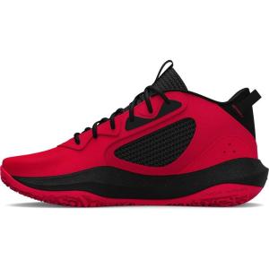 imageUnder Armour Unisex Adult Lockdown 6 Basketball Shoes600 RedBlackWhite