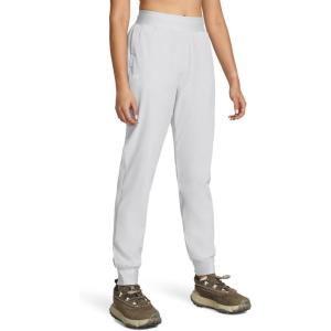 imageUnder Armour Womens Armoursport Woven Pants014 Halo Gray   White