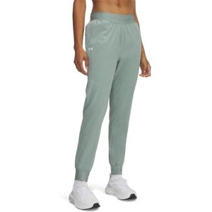 imageUnder Armour Womens Armoursport Woven Pants348 Silica Green   White