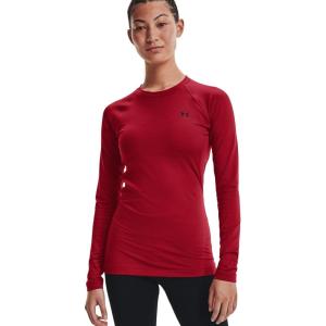 imageUnder Armour Womens Authentics Long Sleeve Crew Neck TShirtFlawless 834Black