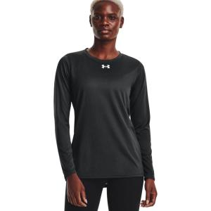 imageUnder Armour Womens HeatGear Compression LongSleeve TShirtStealth Gray  White