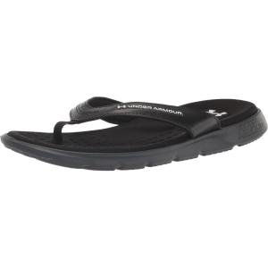 imageUnder Armour Womens Ignite Pro Marbella Graphic Flip Flop Slide Sandal001 BlackBlackWhite