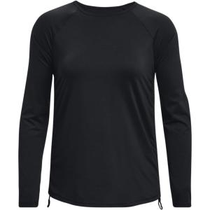 imageUnder Armour Womens Motion Long Sleeve Longline Crew001 Black   Jet Gray