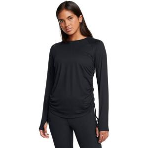 imageUnder Armour Womens Motion Long Sleeve Longline Crew002 Black   White