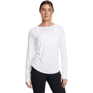 imageUnder Armour Womens Motion Long Sleeve Longline Crew101 White   Black