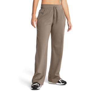 imageUnder Armour Womens Motion Open Hem Pants200 Taupe Dusk   Black