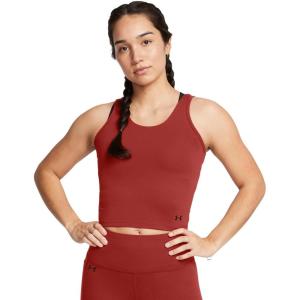 imageUnder Armour Womens Motion Tank Top840 Earthen Orange   Black