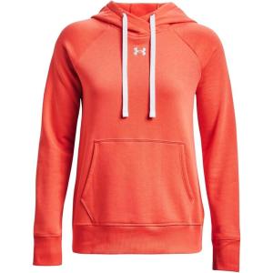 imageUnder Armour Womens Rival Fleece PullOver Hoodie877 After Burn   White