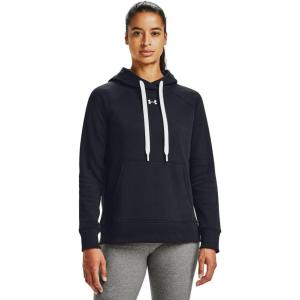 imageUnder Armour Womens Rival Fleece PullOver HoodieBlack 001White