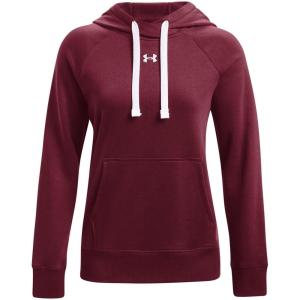 imageUnder Armour Womens Rival Fleece PullOver HoodieLeague Red 627White