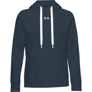 imageUnder Armour Womens Rival Fleece PullOver HoodieMechanic Blue 467White