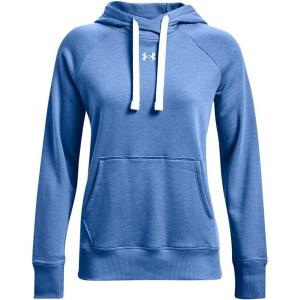 imageUnder Armour Womens Rival Fleece PullOver HoodieRiver 488White