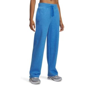 imageUnder Armour Womens Rival Fleece Straight Leg Pants402 Blue Atlantis Light Heather   Blue Atlantis